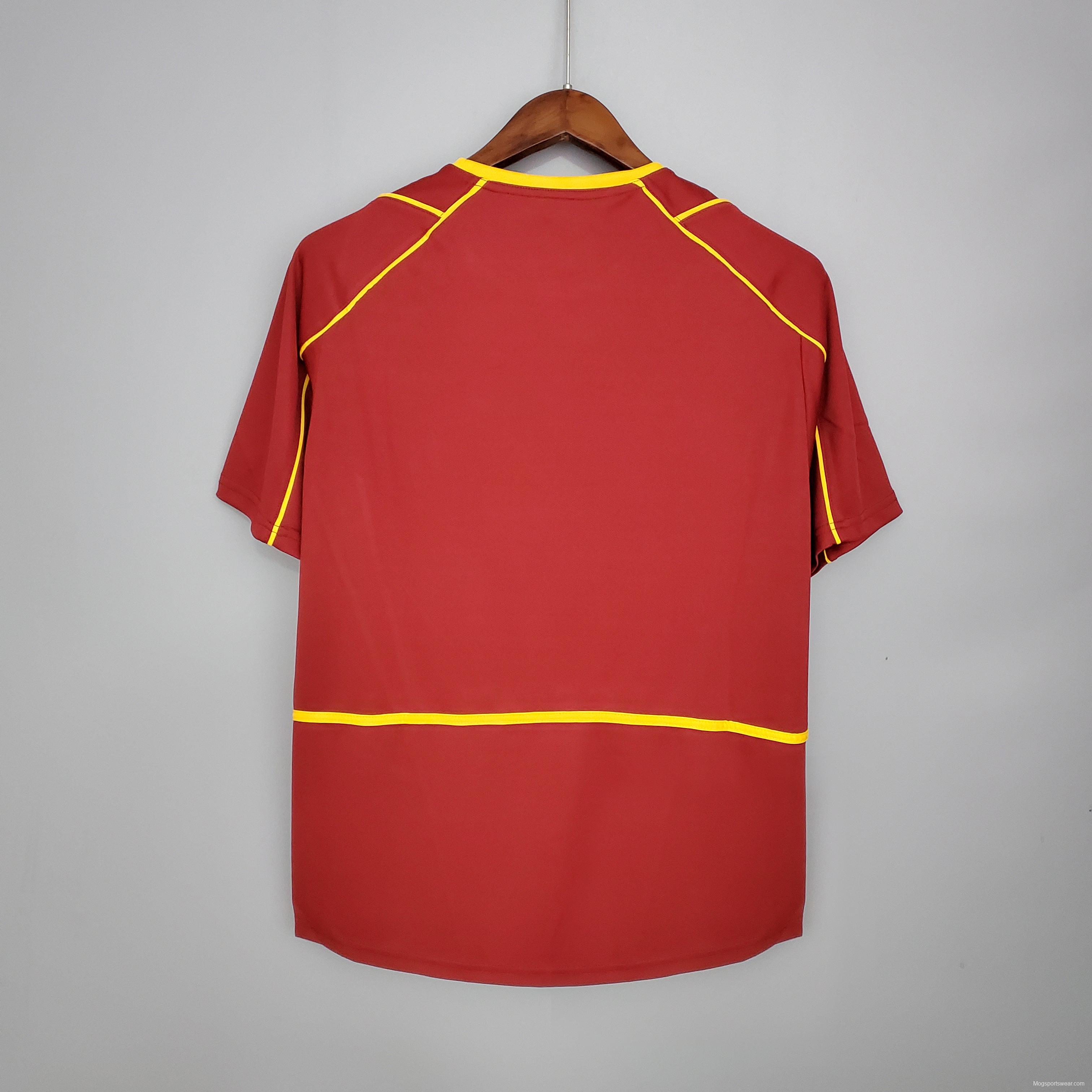 Retro Portugal 2002 home Soccer Jersey