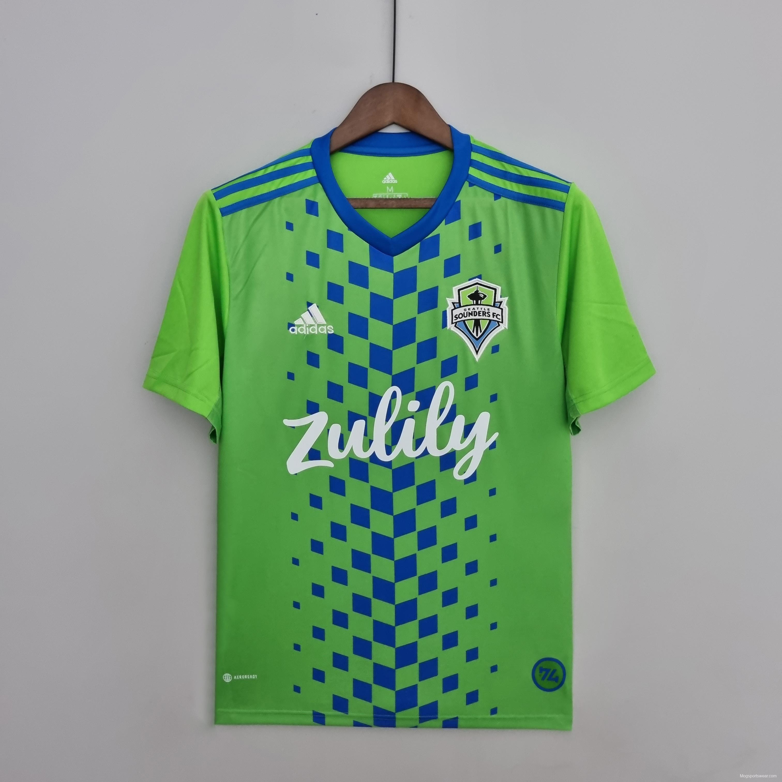 22/23 Seattle Sounders FC Green Soccer Jersey