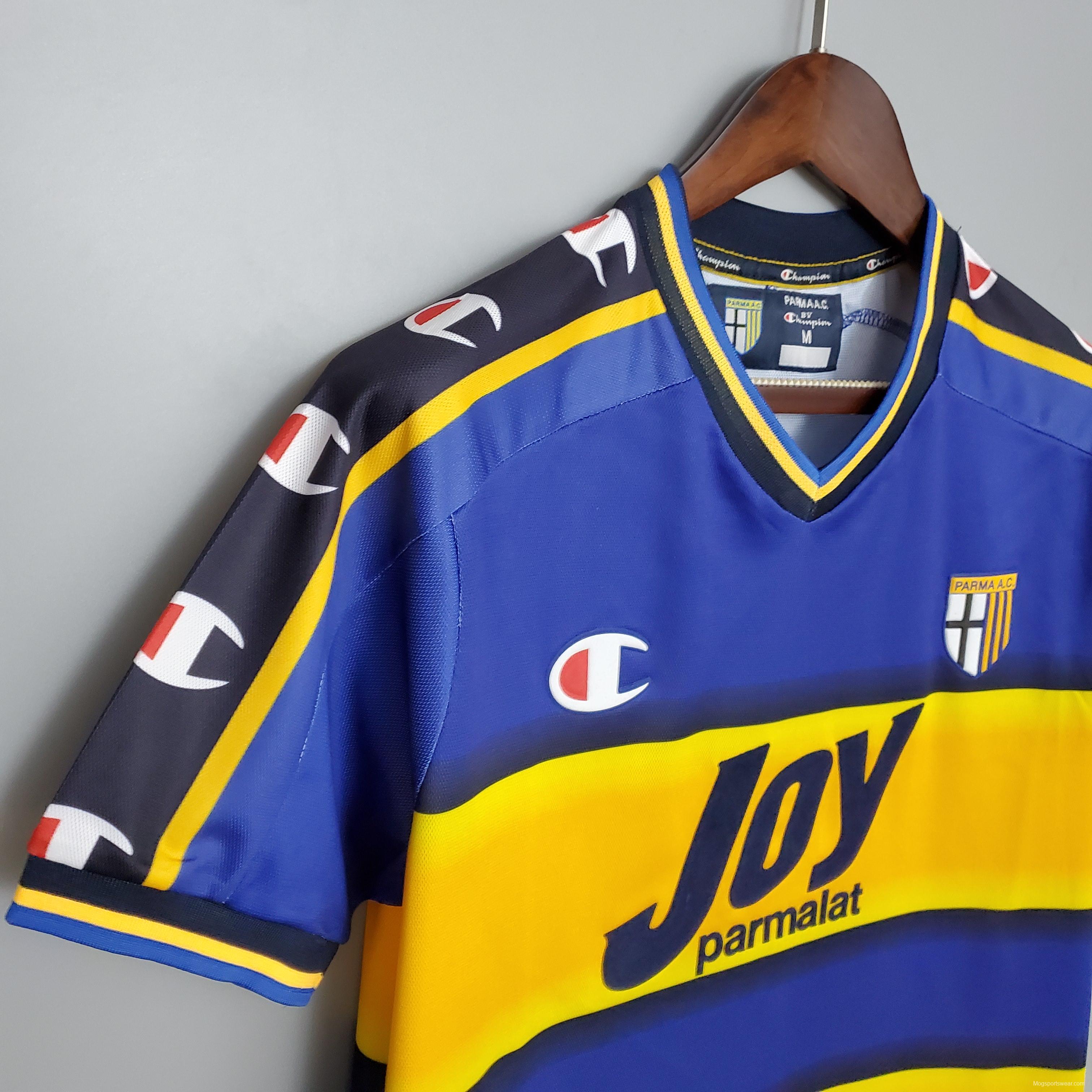 Retro Parma 01/02 home Soccer Jersey