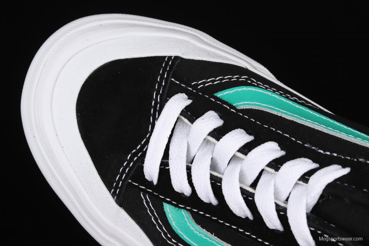 Vans Style 36 new edge half crescent toe black bran fruit green low-top casual board shoes VN0AWM33FJ