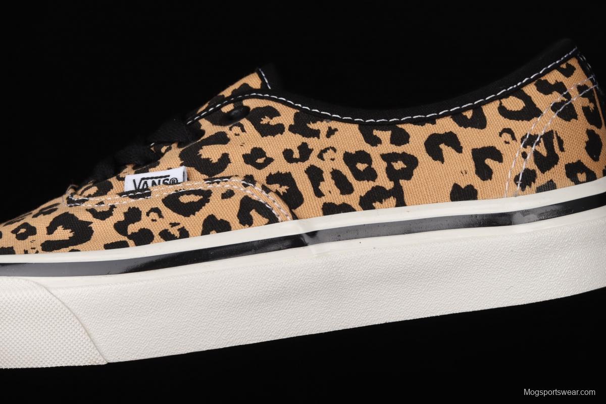 Vans Authentic 44 DX Anaheim low top leopard print low top board shoes VN0A54F29GI