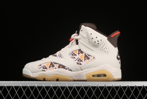 Air Jordan 6 Quai 54 Brown Street Ball CZ4152-100