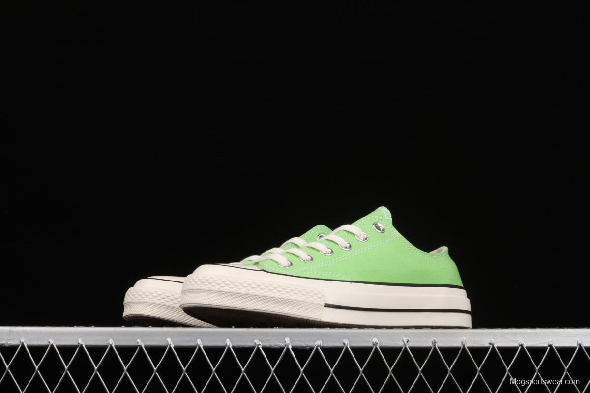 Converse Chuck 70s spring new color lemon green color low-top casual board shoes 171956C