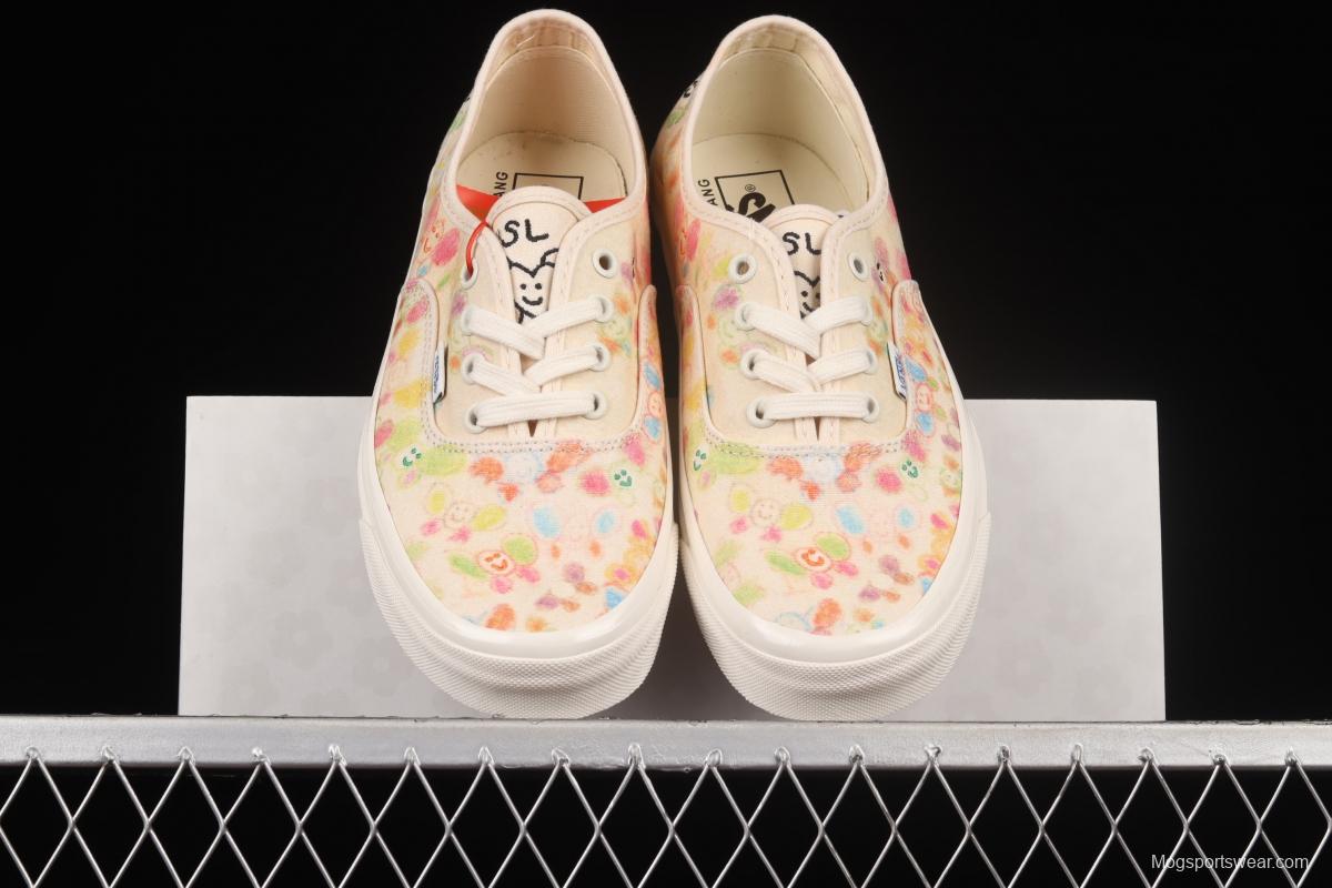 Sandy Liang x Vans Authentic 44 DX joint style young women's style fashion leisure board shoes VN000QERBLF