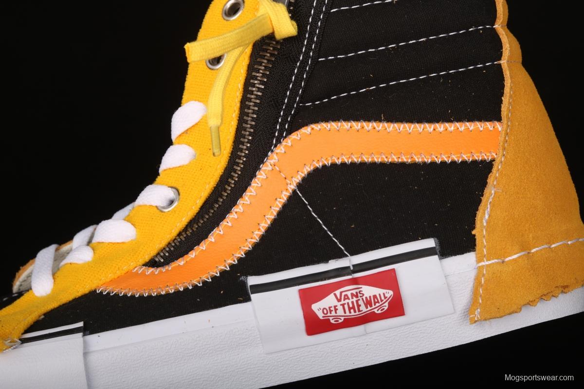 Vans SK8-Hi deconstructs 3. 0 spliced Vulcanized Board shoes VN0A3WM15FG