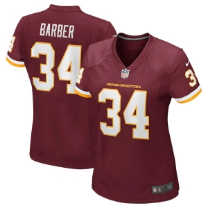 Women's Peyton Barber Burgundy Player Limited Team Jersey