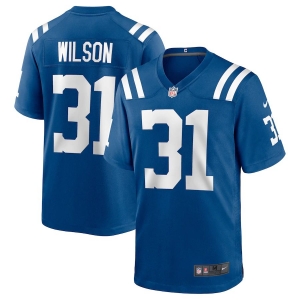 Men's Tavon Wilson Royal Player Limited Team Jersey