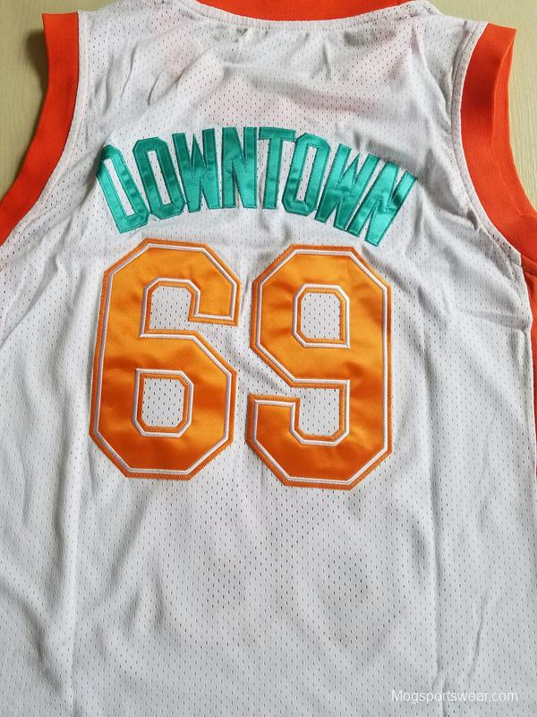 Downtown Funky Stuff Malone Flint Tropics Semi Pro Team Basketball Jersey New