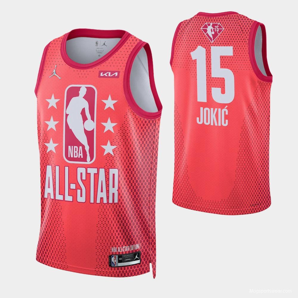 Adult 2022 All-Star Nikola Jokic Maroon Jersey