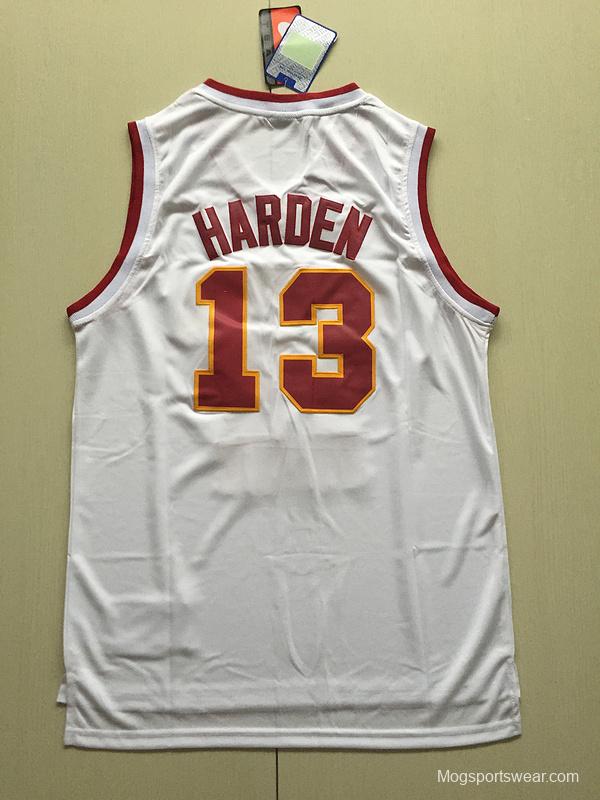 James Harden 13 Arizona State College White Basketball Jersey