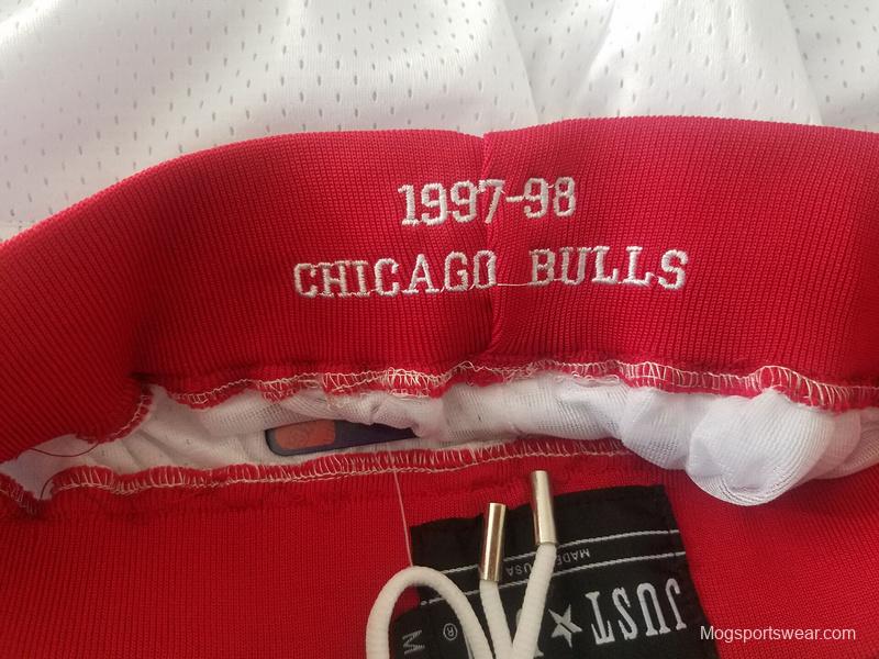 Chicago 1997-98 Throwback Classics Basketball Team Shorts