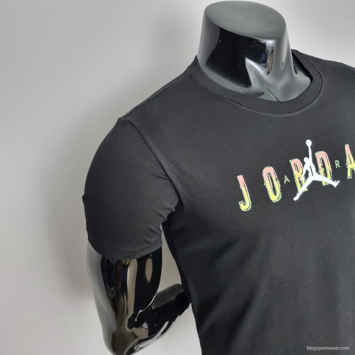 Mens Jordan Casual Black T-Shirts #K000153