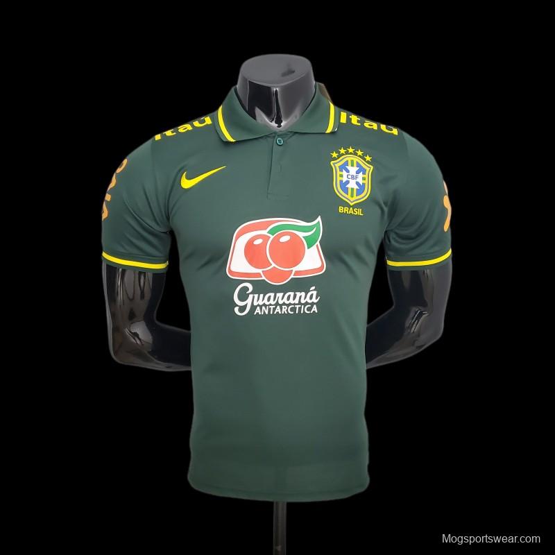 2022 POLO Brazil Pre-match Dark Green