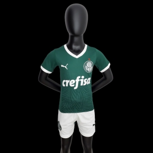 22/23 Palmeiras Home Kids Size 16-28 Soccer Jersey