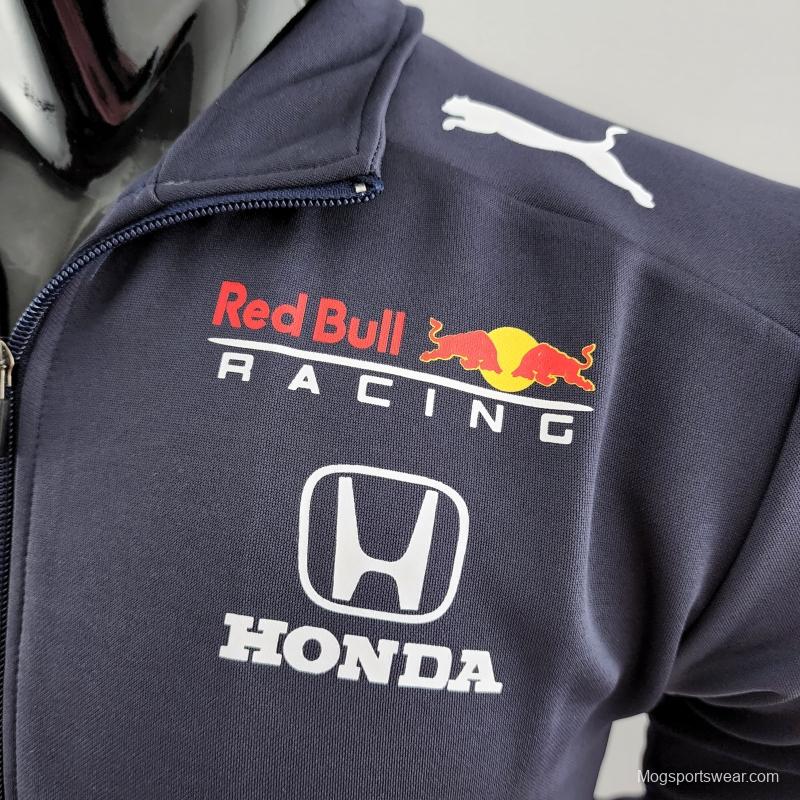 2022 F1 Redbull Full Zipper Hoodie Jacket #0004