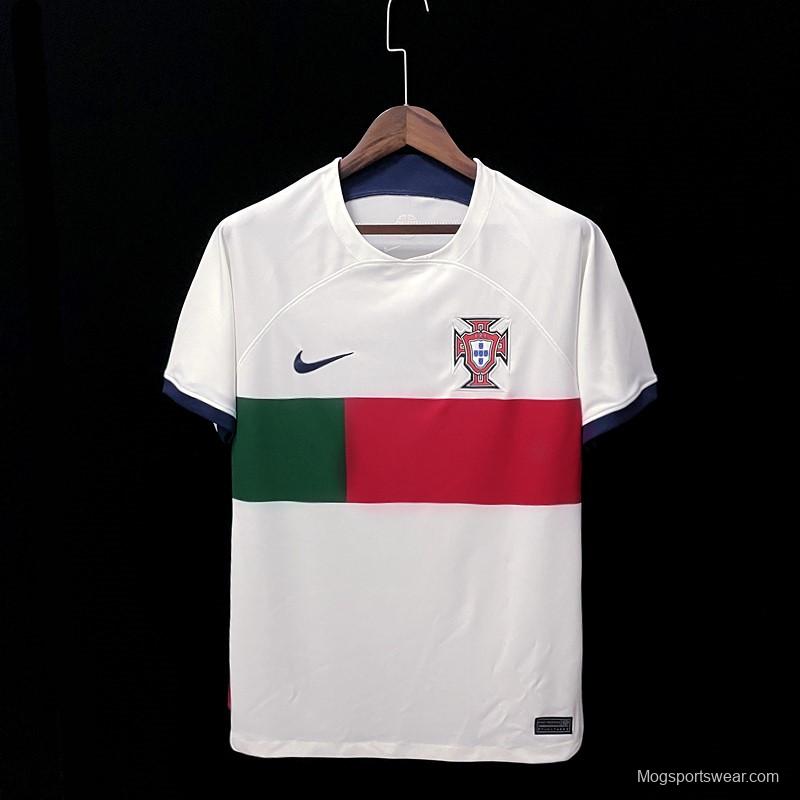 2022 Portugal Away Soccer Jersey