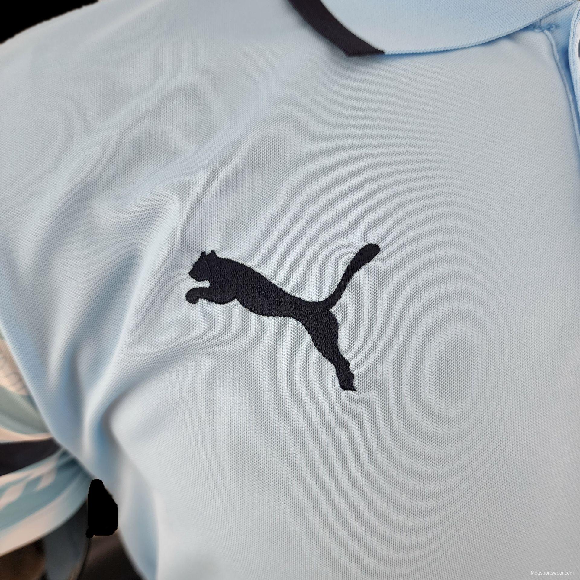 22/23 POLO Manchester City Light Blue Jersey