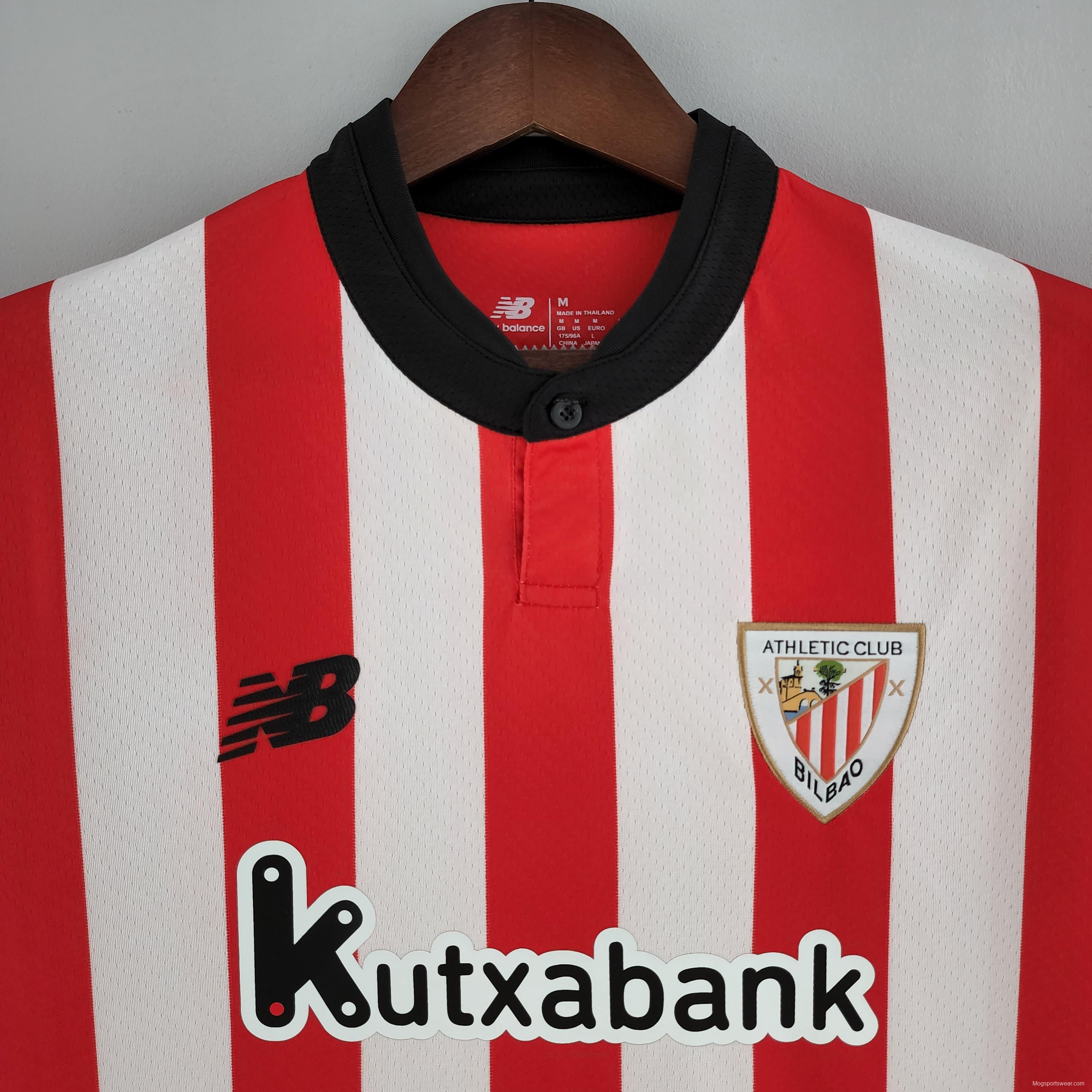 22/23 Athletic Bilbao Home Soccer Jersey