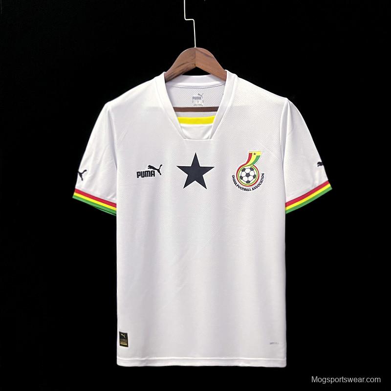 2022 Ghana Home Soccer Jersey