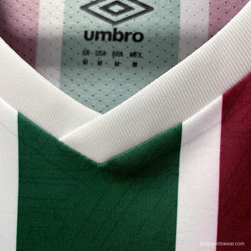 22/23 Fluminense Home Woman Soccer Jersey