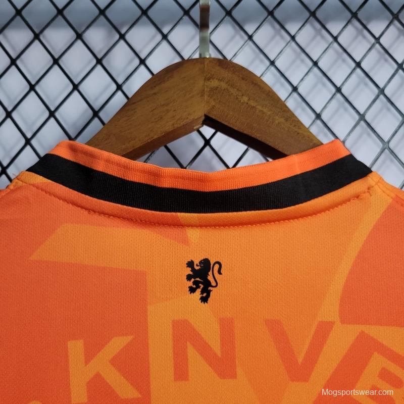 2022 Netherlands Training Orange Jersey