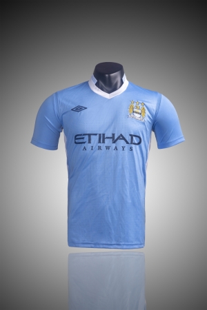 RETRO 11/12 Manchester City Home Soccer Jersey