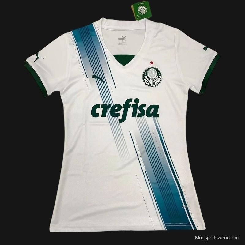 23/24 Palmeiras Away White Women Jersey