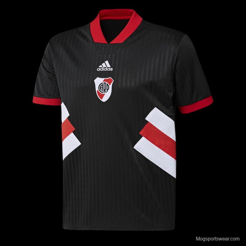 Player Version 22/23 Adidas CA River Plate Icon Black Jersey