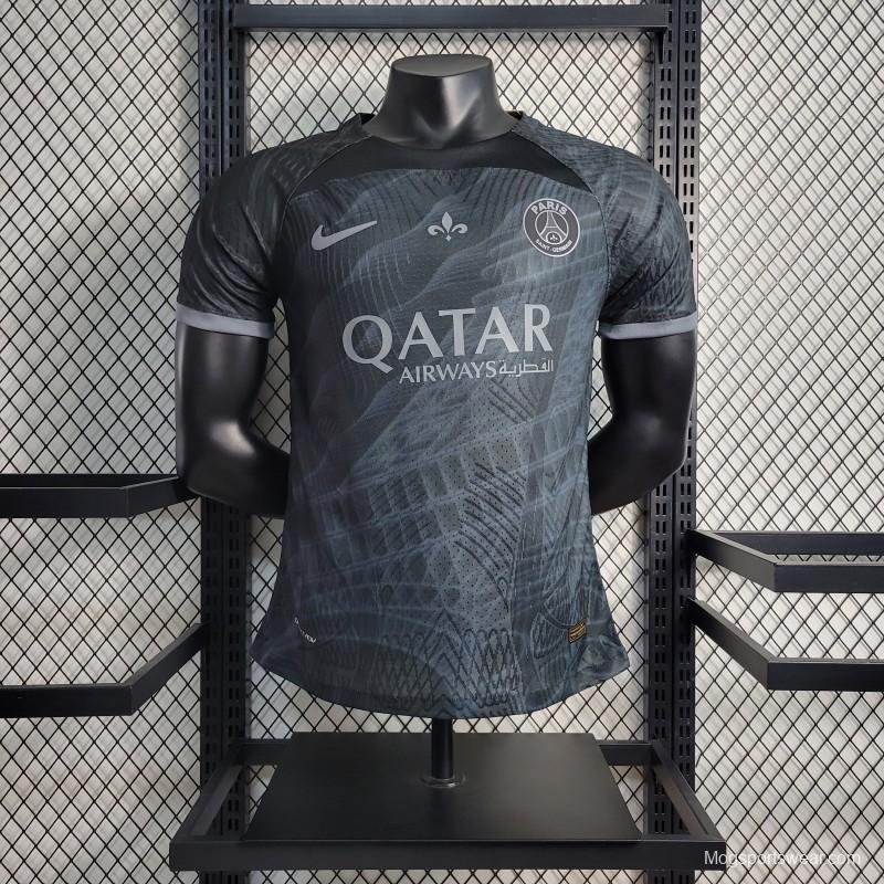 Player Version 23-24 PSG Black Special Jersey