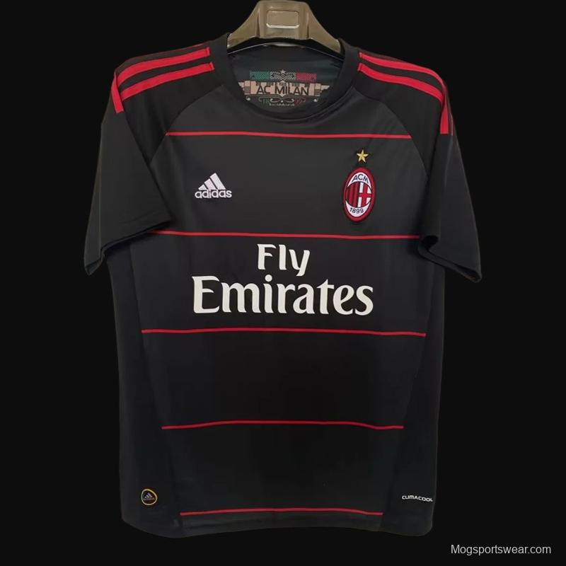 Retro 10/11 AC Milan Third Black Jersey