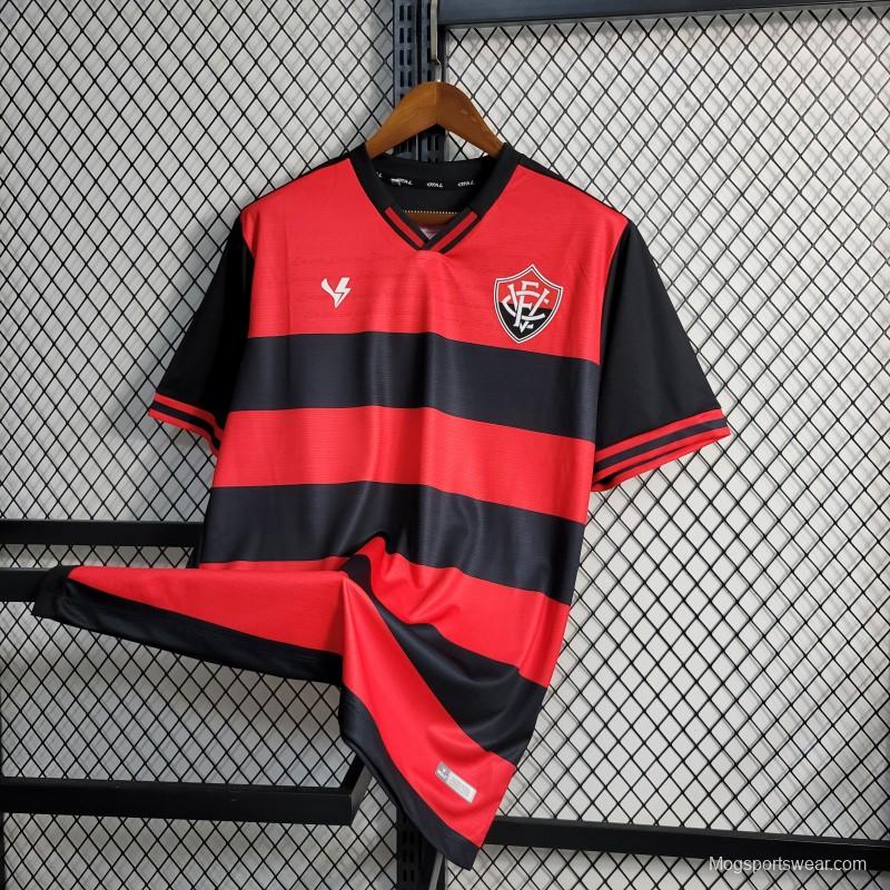 22-23 Esporte Clube Vitoria Home Soccer Jersey