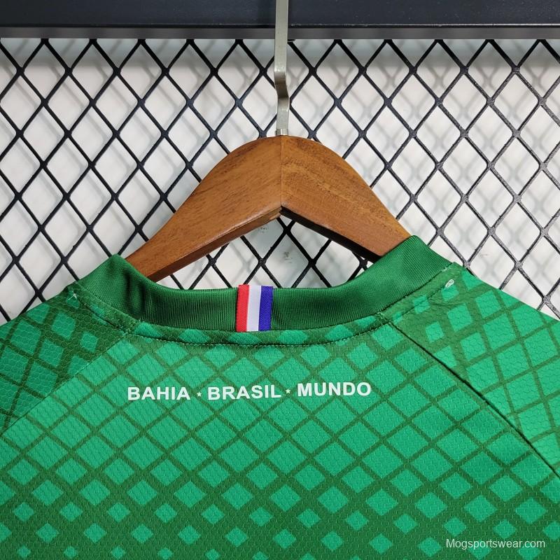 22-23 Bahia Green Goalkeeper Jersey