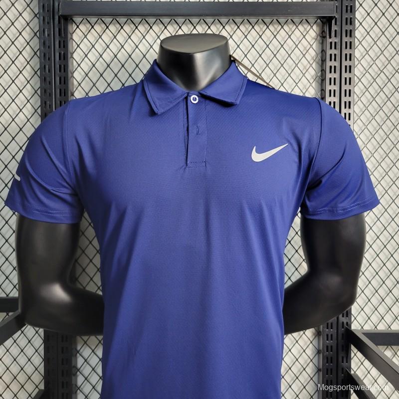 2023 Nike POLO Navy Shirt  L-XXL