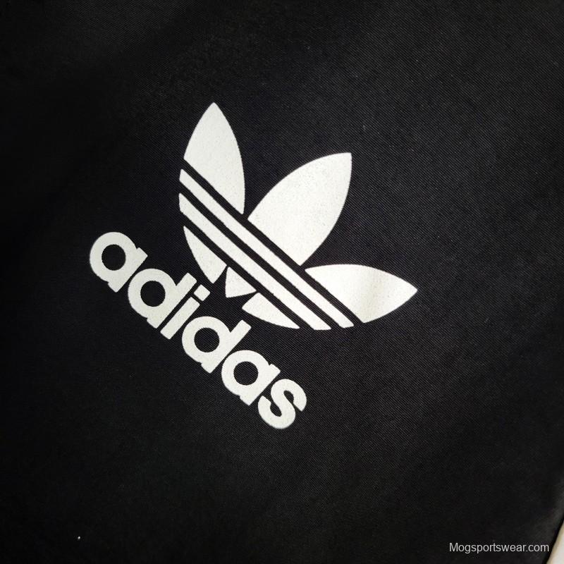 2023 Adidas Originals Black Windbreaker