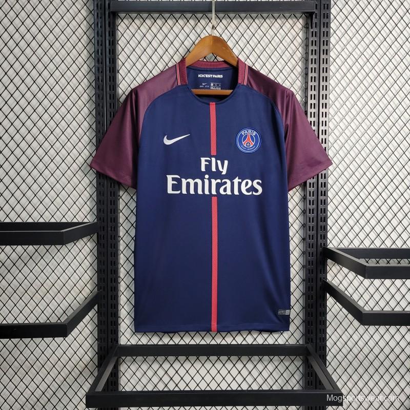 Retro 17-18 PSG Home Jersey