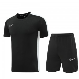 24/25 Nike Black Short Sleeve Jersey+Shorts