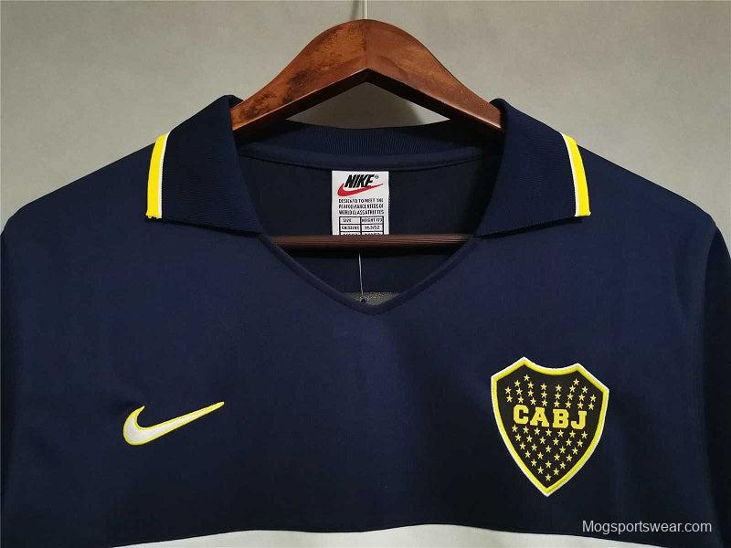 Retro 96/97 Boca Juniors Home Soccer Jersey