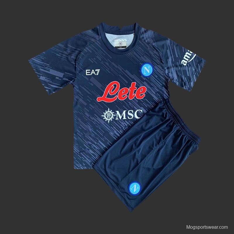 22/23 Kids EA7 Napoli Third