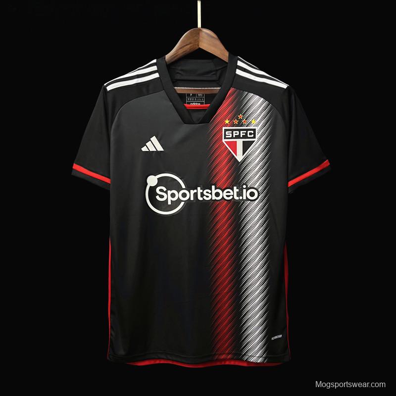 23/24 Sao Paulo Third Black Jersey