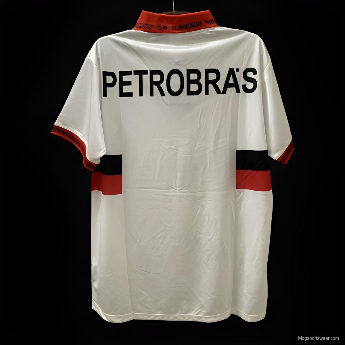 Retro 93/94 Flamengo Away White Jersey