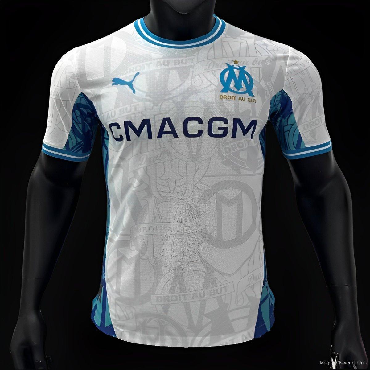 Player Version 24/25 Olympique Marseille Home Jersey