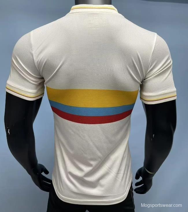 Player Version 2024 Colombia White 120Th Anniversary Jersey