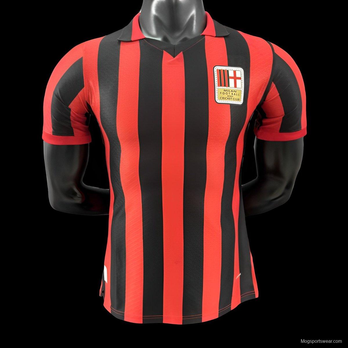 Player Version 24/25 AC Milan 125th Anniversary Jersey